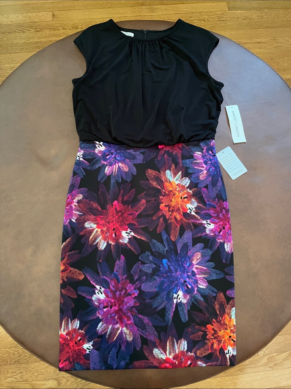 Maggy London floral dress 8
